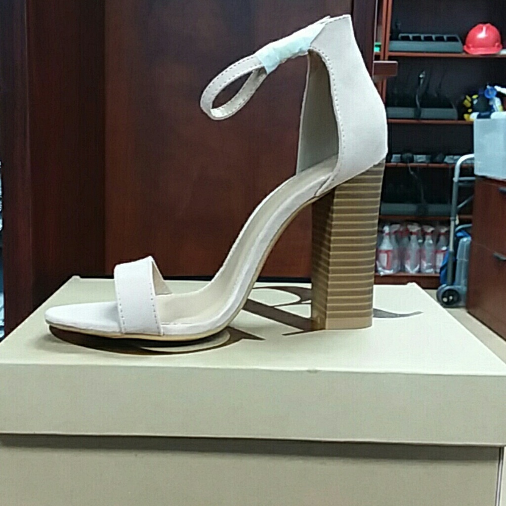 Ladies block heels